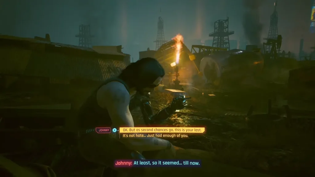 Cyberpunk 2077 The Reaper Ending Johnny Silverhand 2