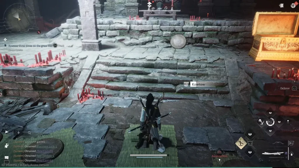 where winds meet how to bow