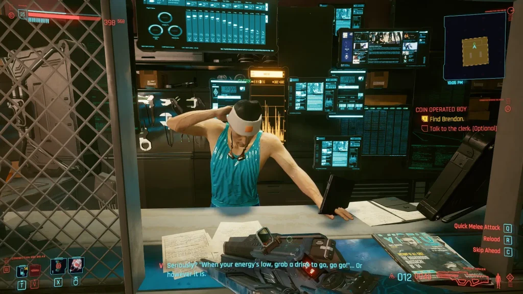 Cyberpunk 2077 Coin Operated Boy Quest