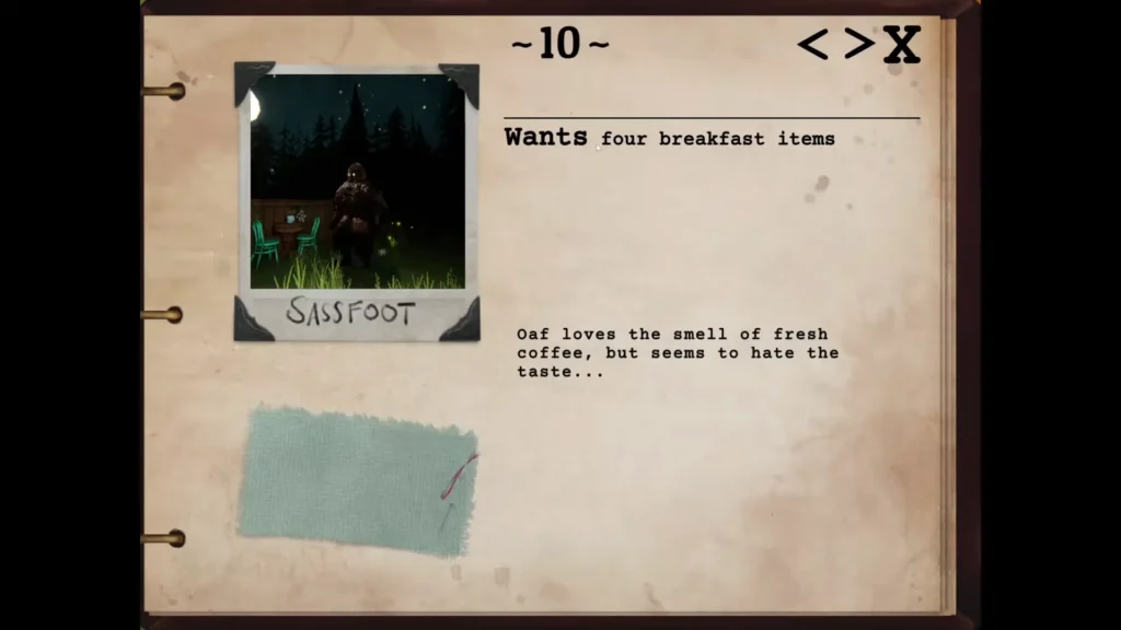 Creature Kitchen Creatures (9) SassFoot (Hairy Man)