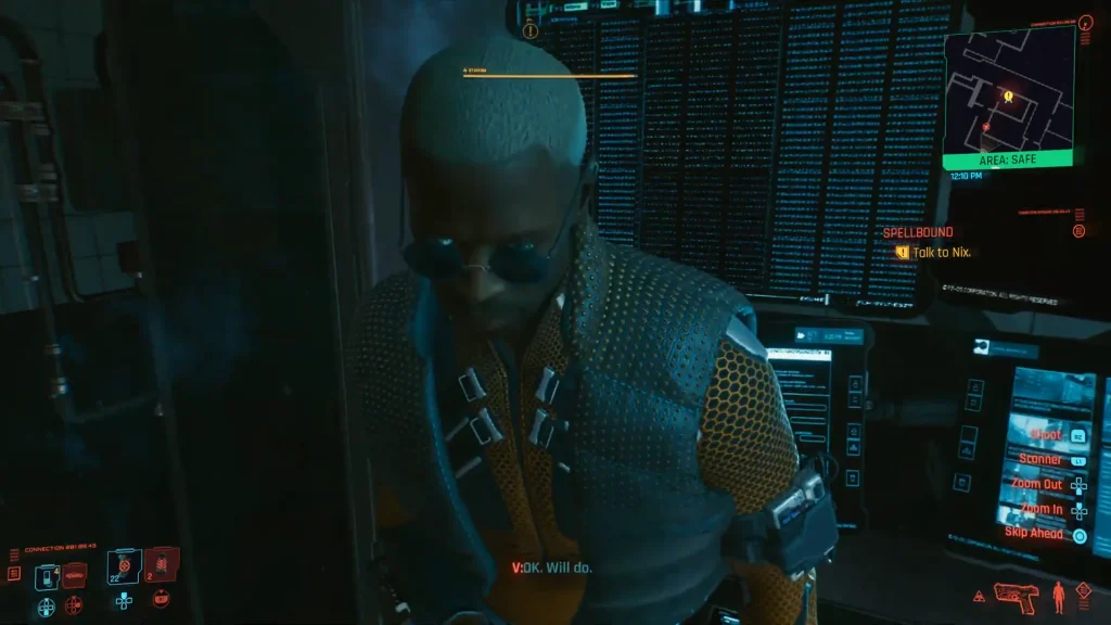 Cyberpunk 2077 Spellbound Quest