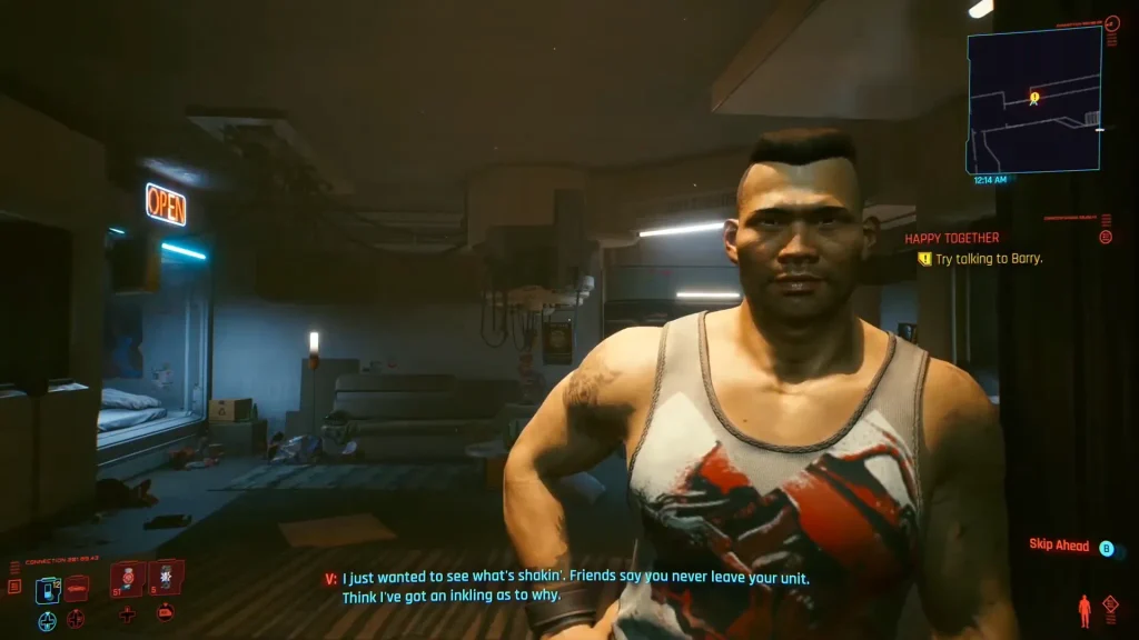 Cyberpunk 2077 Happy Together Quest