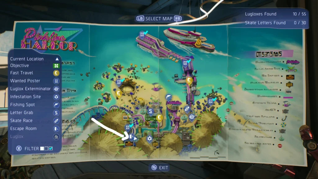 High on Life 2 Escape Room map location