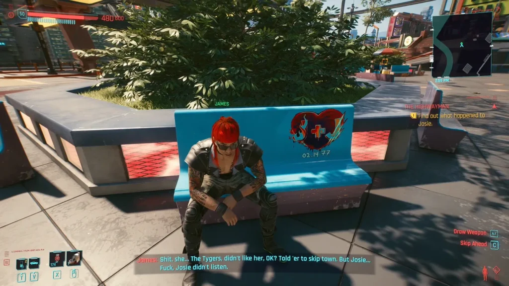Cyberpunk 2077 The Highwayman Quest