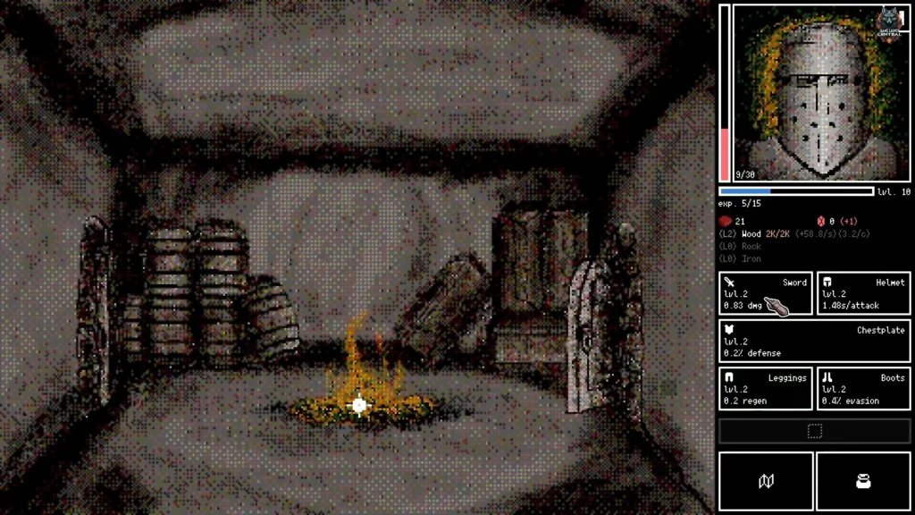 Horripilant game atmospher