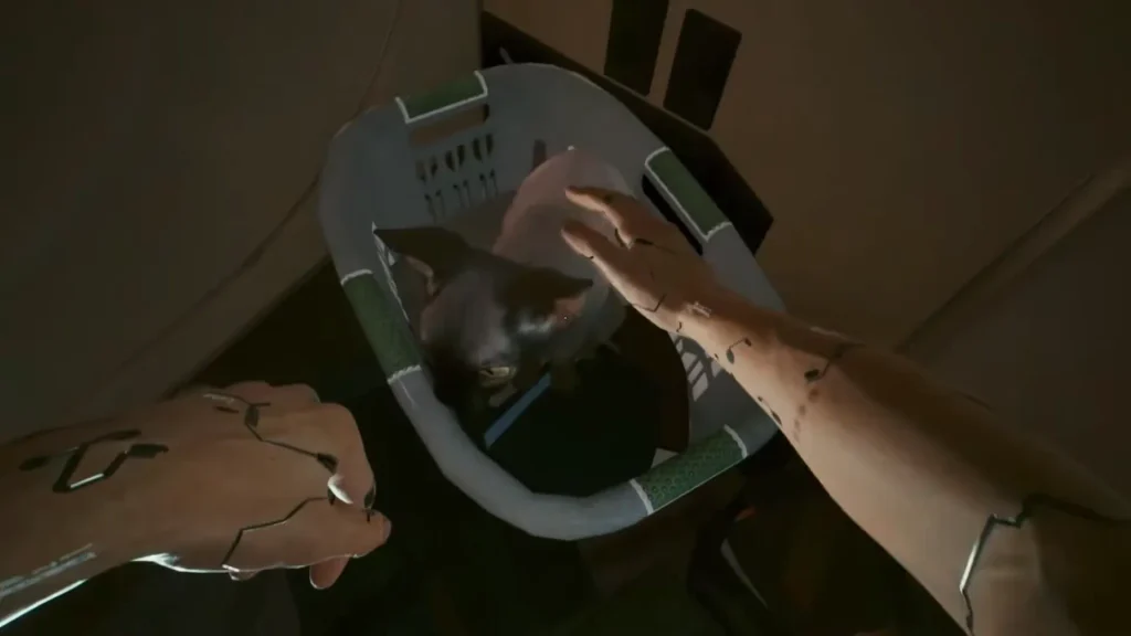 Cyberpunk 2077 Feed Teh Cat Quest