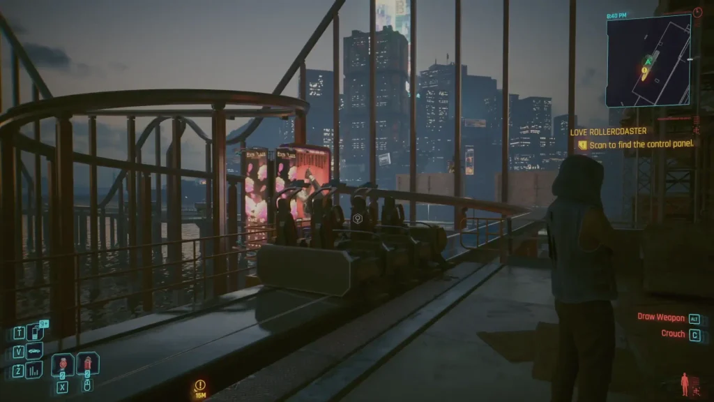 Cyberpunk 2077 Love Rollercoaster Quest