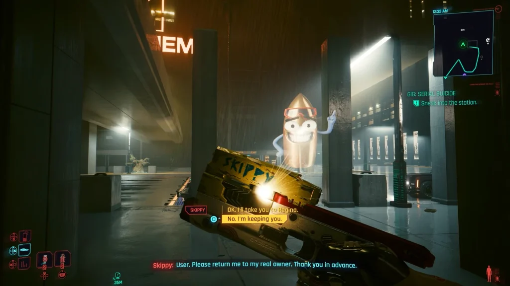 Cyberpunk 2077 Machine Gun Quest