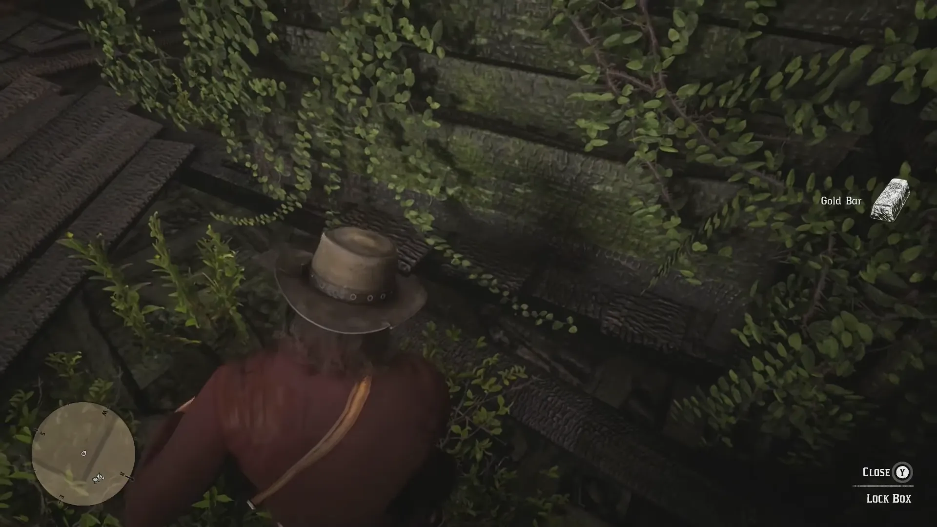 RDR2 Braithwaite Manor Gold Bar Location 3