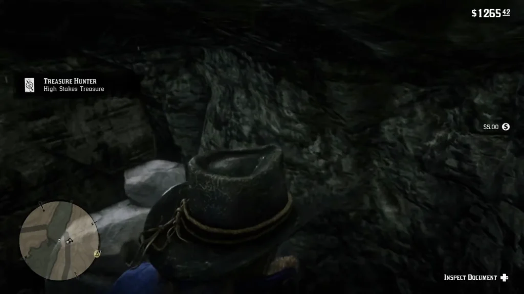 RDR2 Cumberland Falls the high stakes treasure map 1