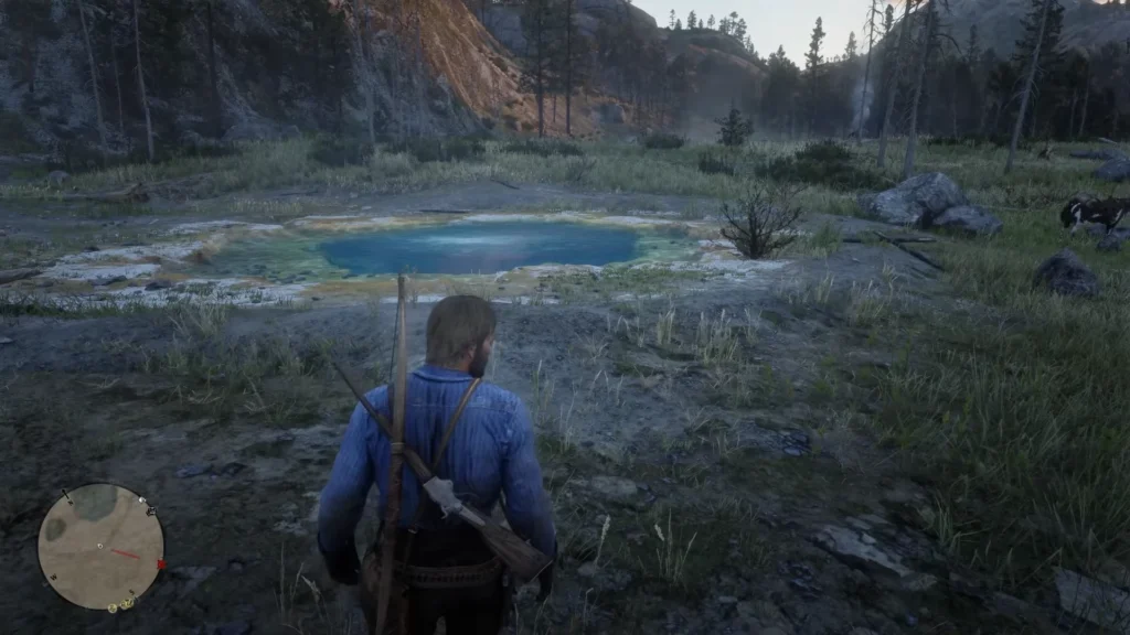 RDR2 Jack Hall Gang Map 2 Cotorra Springs location steaming geysers
