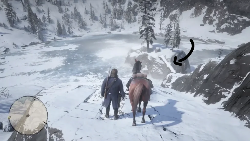 RDR2 The High Stakes Treasure Map 2 Location Barrow Lagoon
