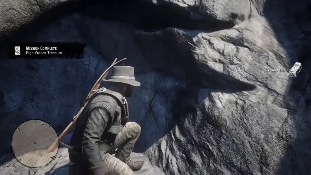 RDR2 high stakes treasure map 3 location fort wallace hill 10