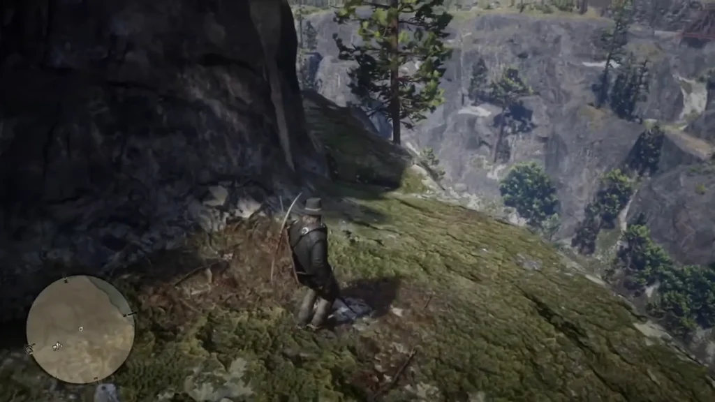 RDR2 high stakes treasure map 3 location fort wallace hill 2
