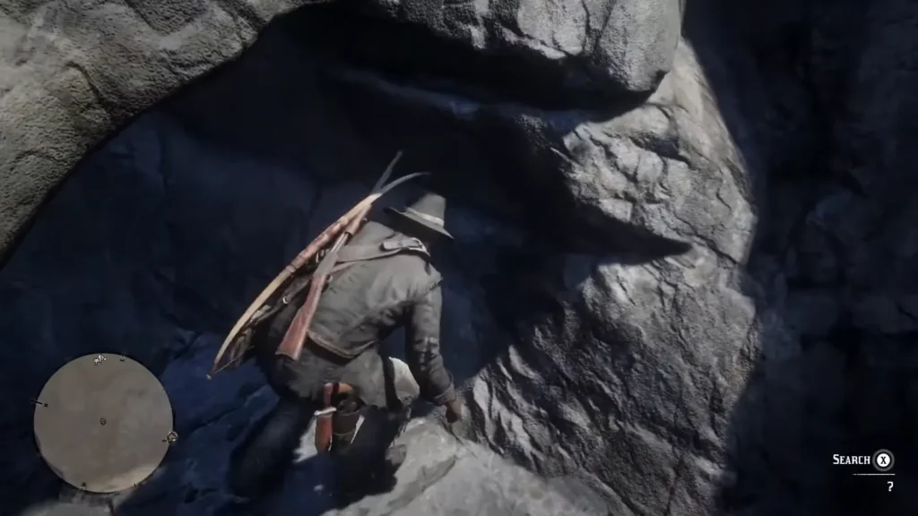 RDR2 high stakes treasure map 3 location fort wallace hill 9