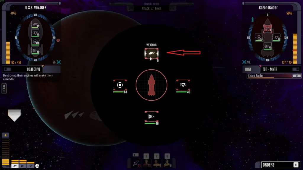 Star Trek Voyager Across the Unknown combat tactics