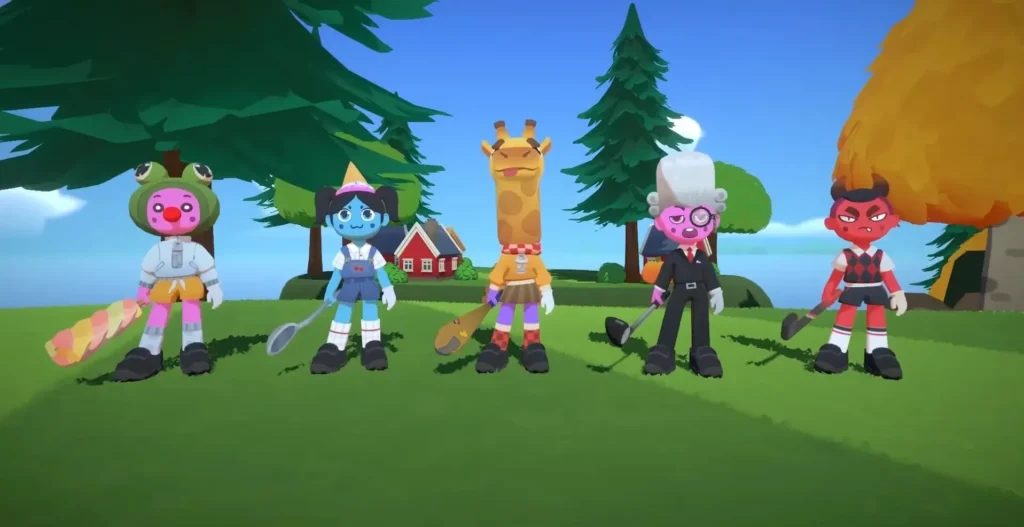 Super Battle Golf Cosmetics game