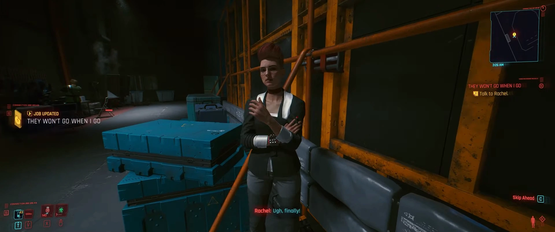 Cyberpunk 2077 They Won't Go When I Go Quest