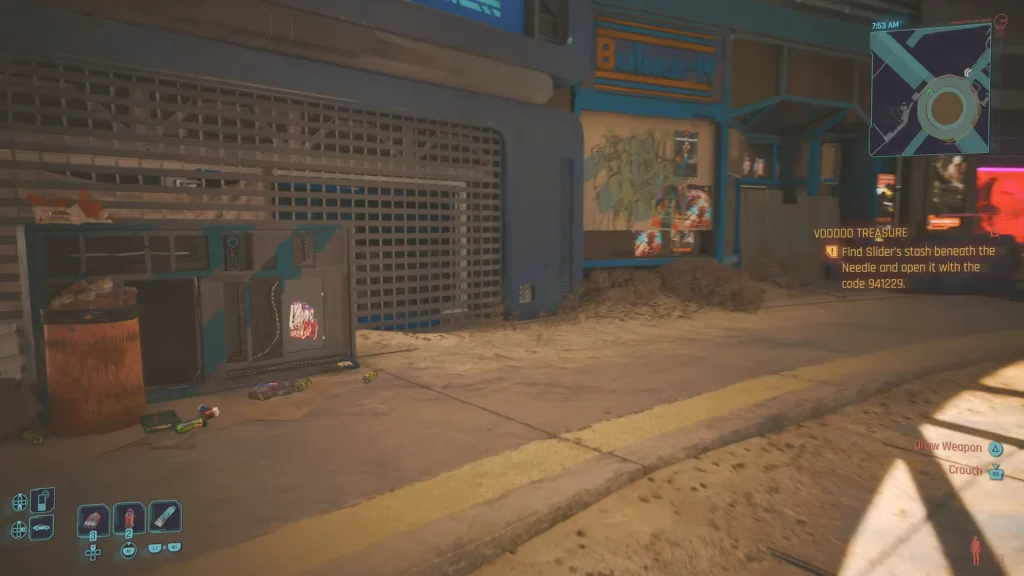 Cyberpunk 2077 Voodoo Treasure Quest