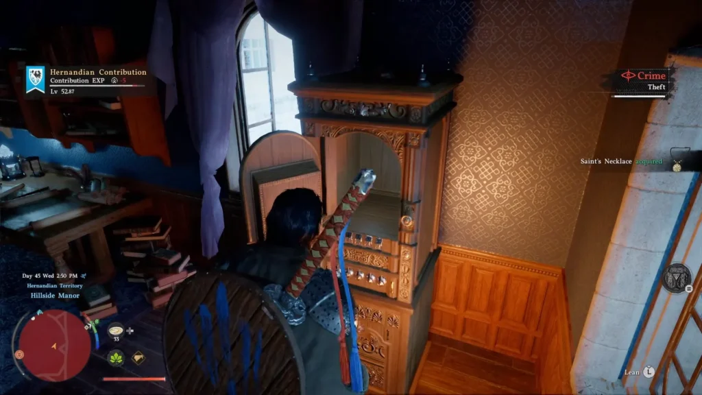 Crimson Desert Hillside Manor Strongbox Saint's Necklace