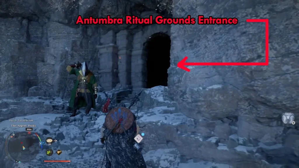 Crimson Desert the Antumbra Ritual Grounds Entrance