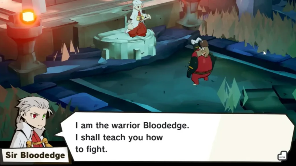 Damon and Baby Ragna (Bloodedge)