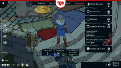 Esoteric Ebb Spell Locations