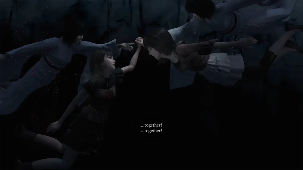 Fatal Frame 2 Remake spirits of Yae and Sae save them