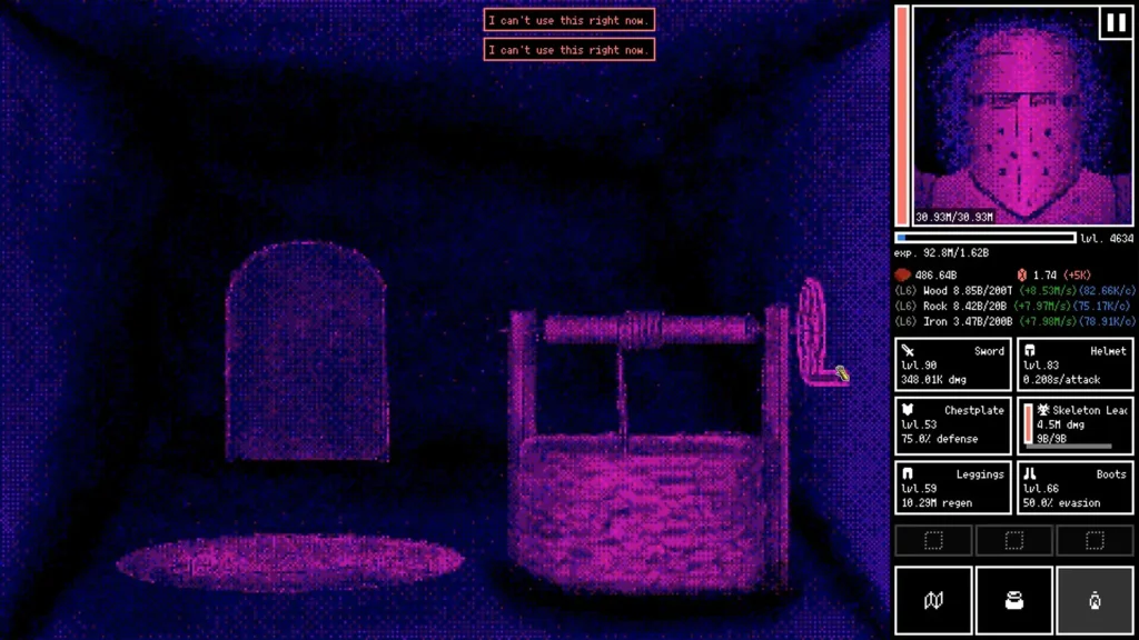 Horripilant well puzzle