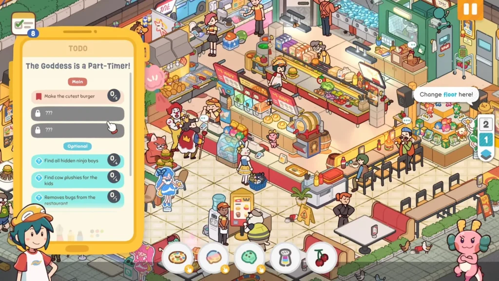 Lost and Found Co the Goddess is a Part Timer quest