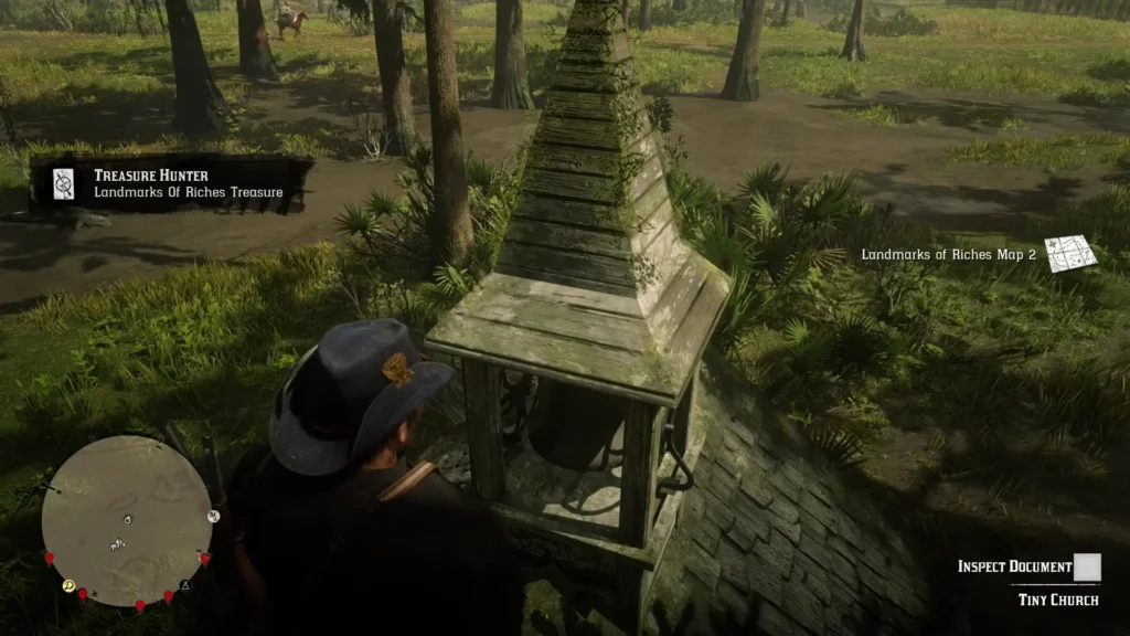 RDR2 Landmarks of Riches Map 2 location church (1)
