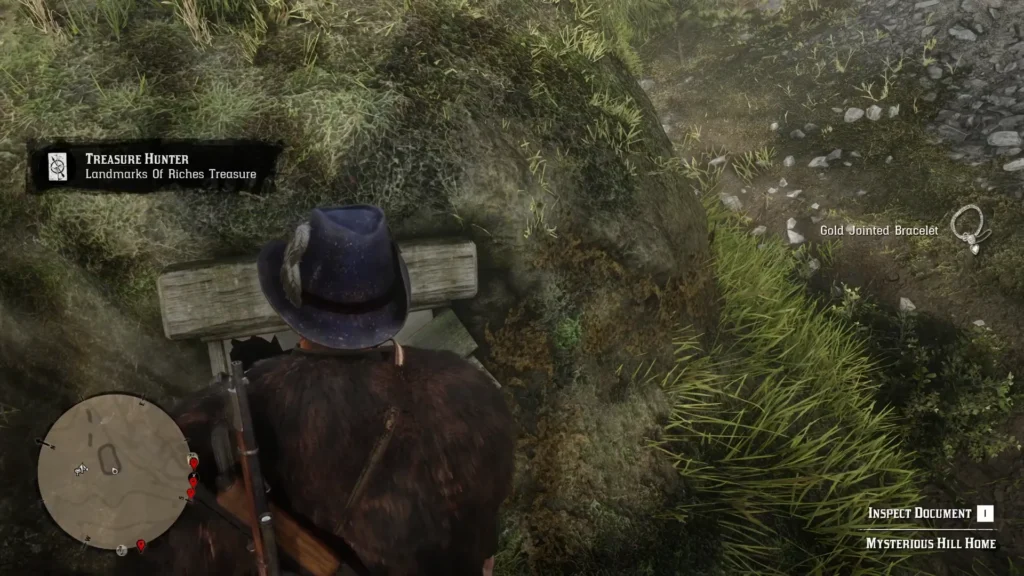 RDR2 The Landmarks of Riches Map 2 Location 2