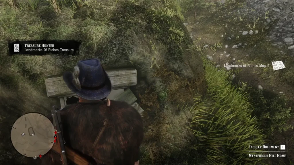 RDR2 The Landmarks of Riches Map 2 Location 3