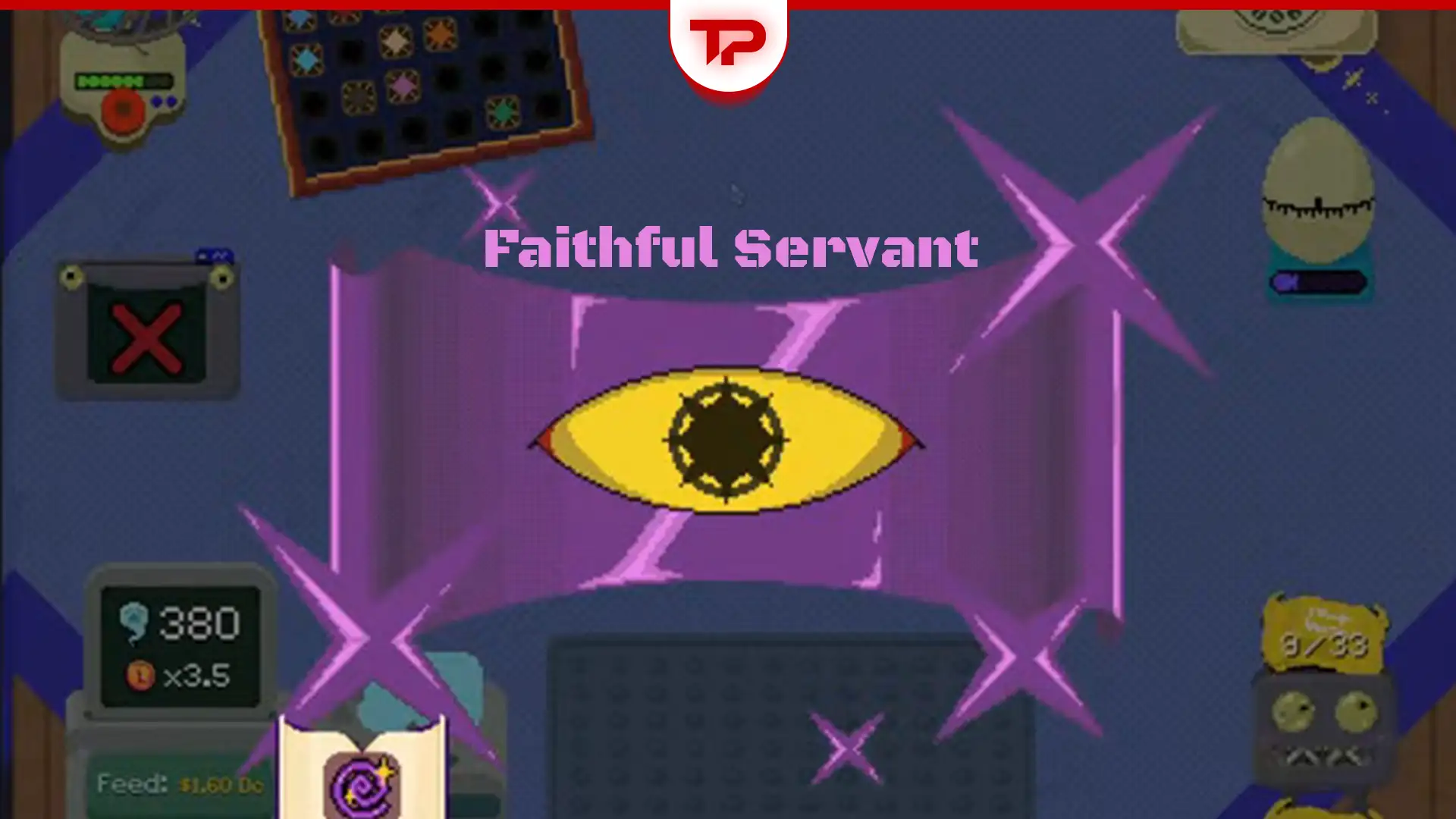 Scritchy scratchy faithful servant