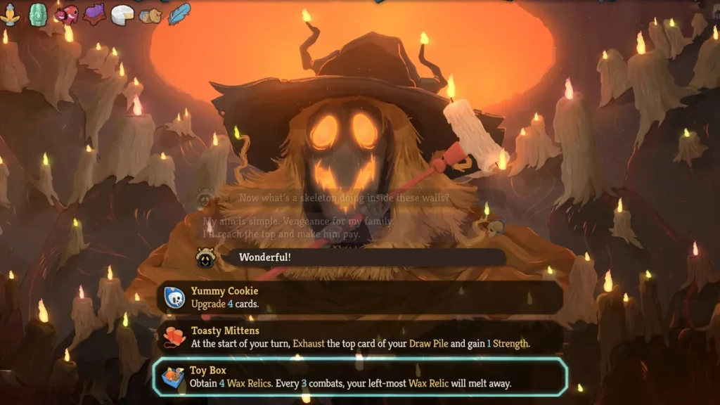 Slay the Spire 2 Tezcatara offers the Toy Box