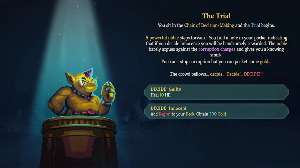 Slay the Spire 2 The Trial What Happens If You Accept