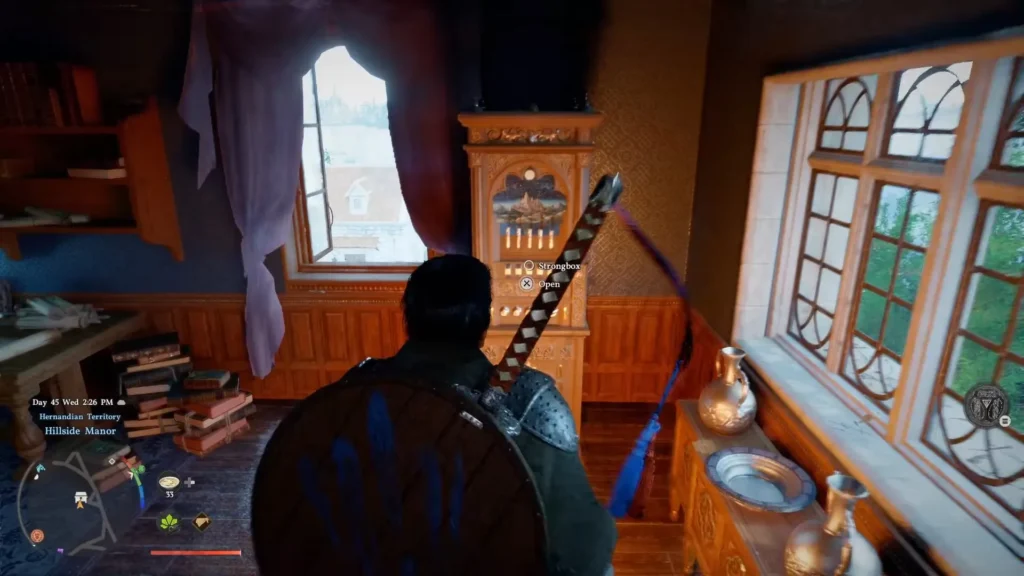 Crimson Desert Hillside Manor Strongbox Puzzle guide