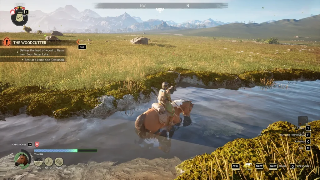 The Legend of Khiimori Horse Drinks Water