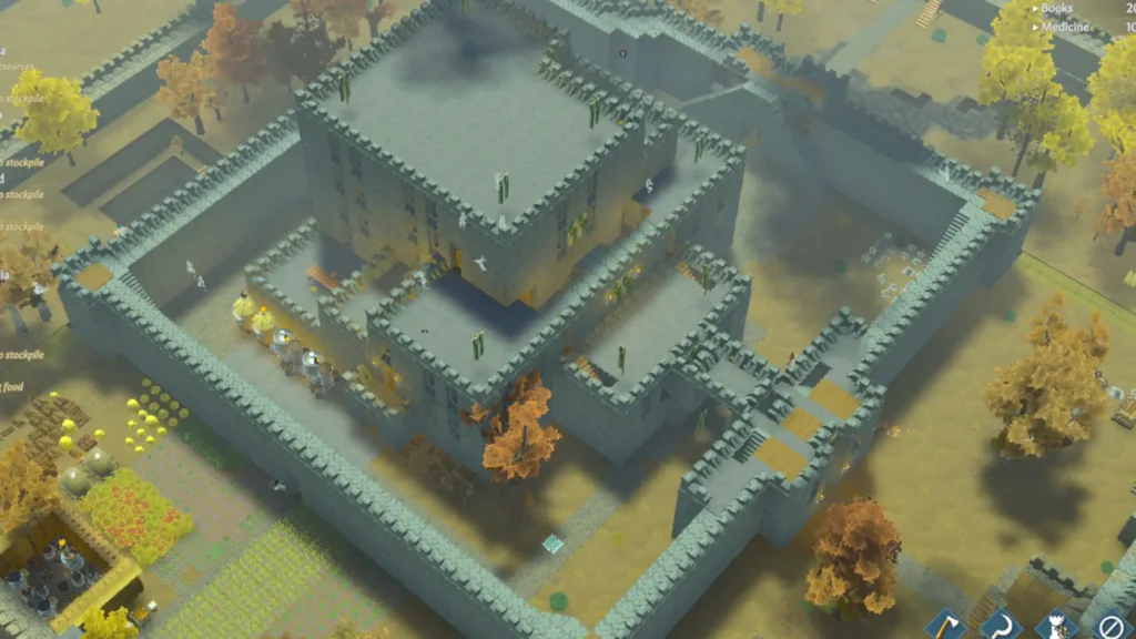 going medieval castle design sample 1