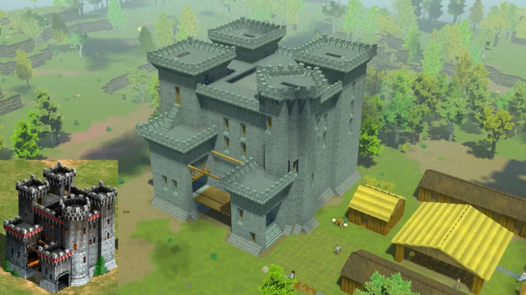 going medieval castle design sample 7