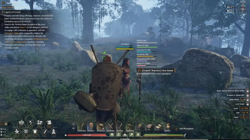 A Warrior Tribesman