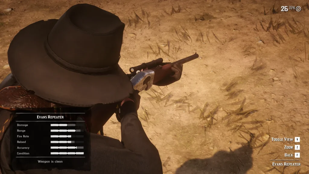 All RDR2 Repeaters Evans Repeater
