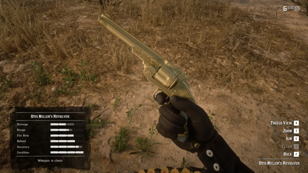 All RDR2 Revolvers and Pistols Otis Miller's Revolver
