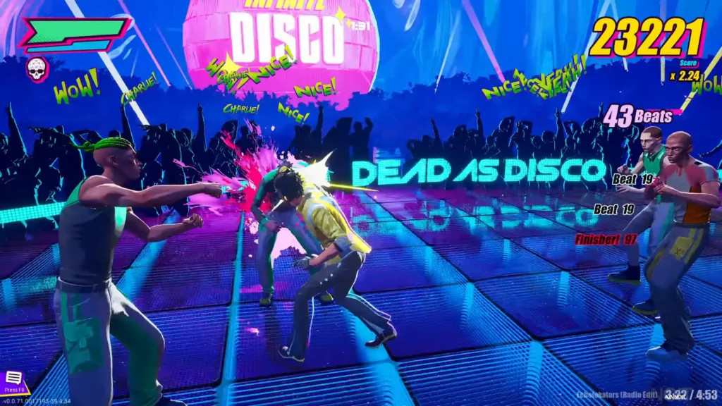 Dead as Disco Gameplay songs