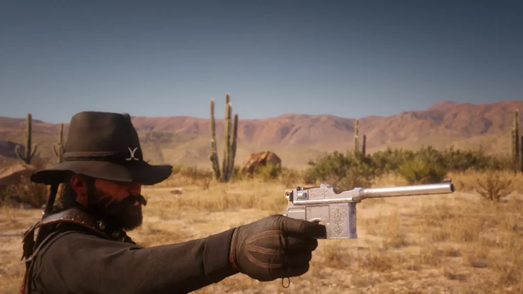 RDR2 Best Pistols Mauser Pistol