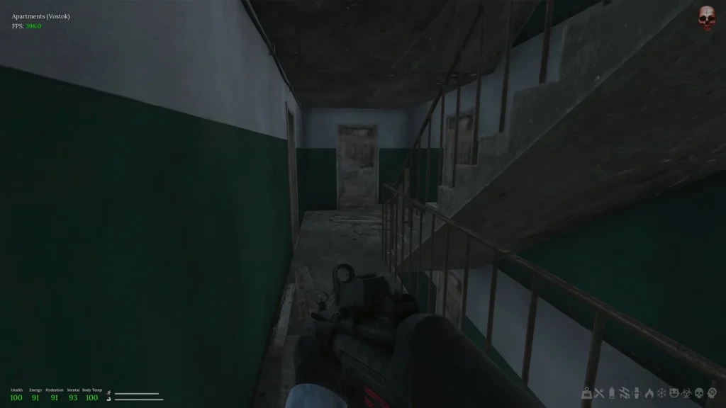 Road to Vostok inside the Apartments