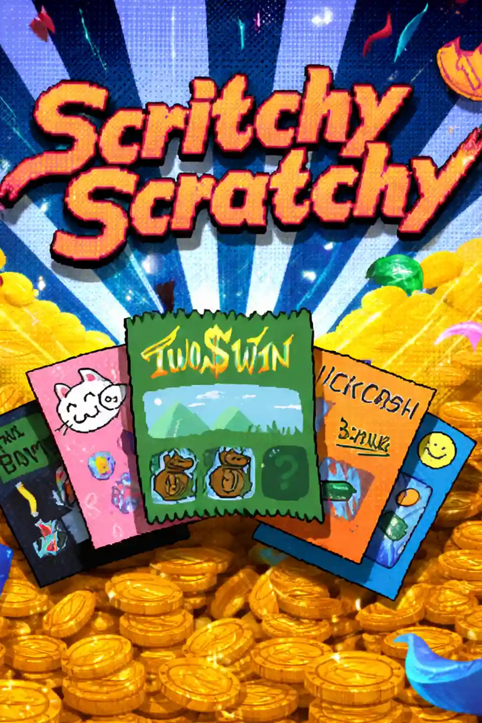 Scritchy Scratchy Poster