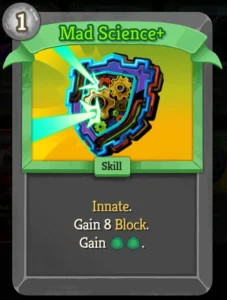 Slay the Spire 2 Tinker Time Mad Science Innate card