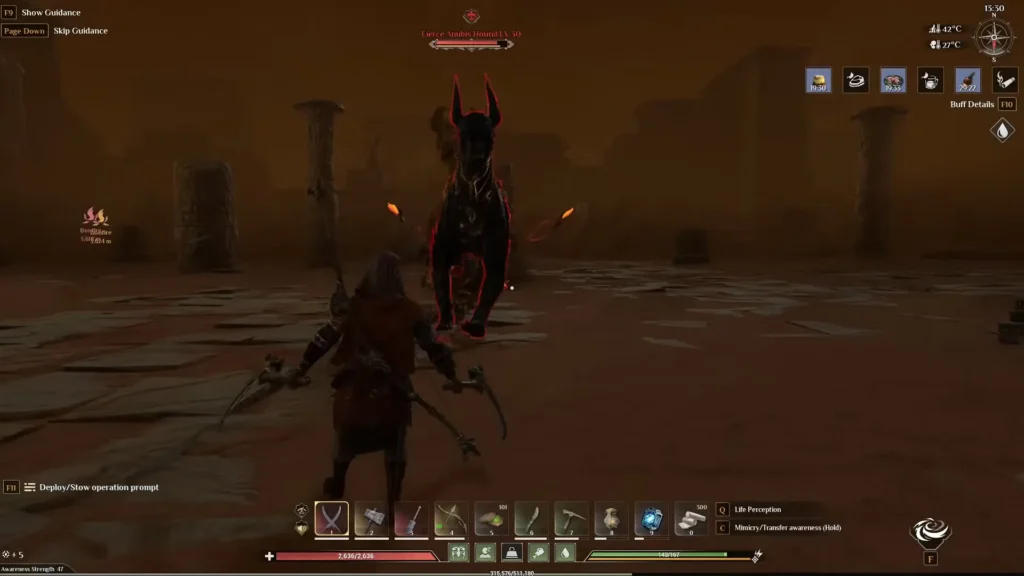 Soulmask Anubis Hound