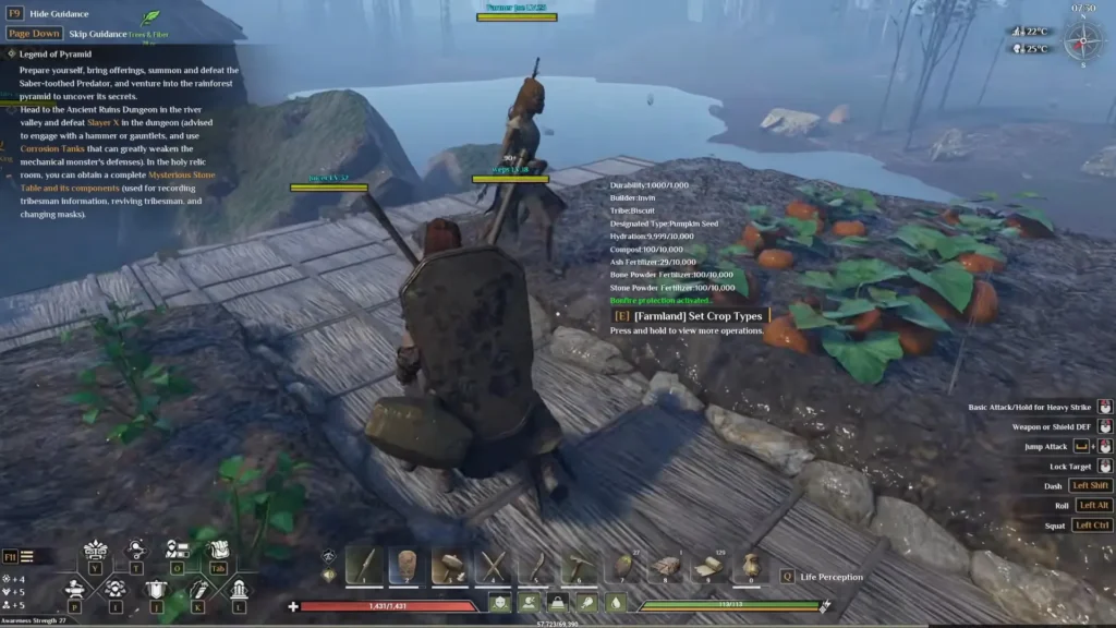 Soulmask Tribesmen in the game